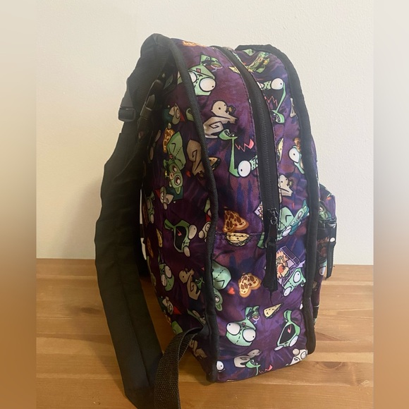 Invader Zim GirPig Reversible Backpack Flip Pak Fur - Picture 11 of 15